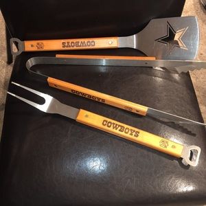 3 piece BBQ  NFL Cowboys set